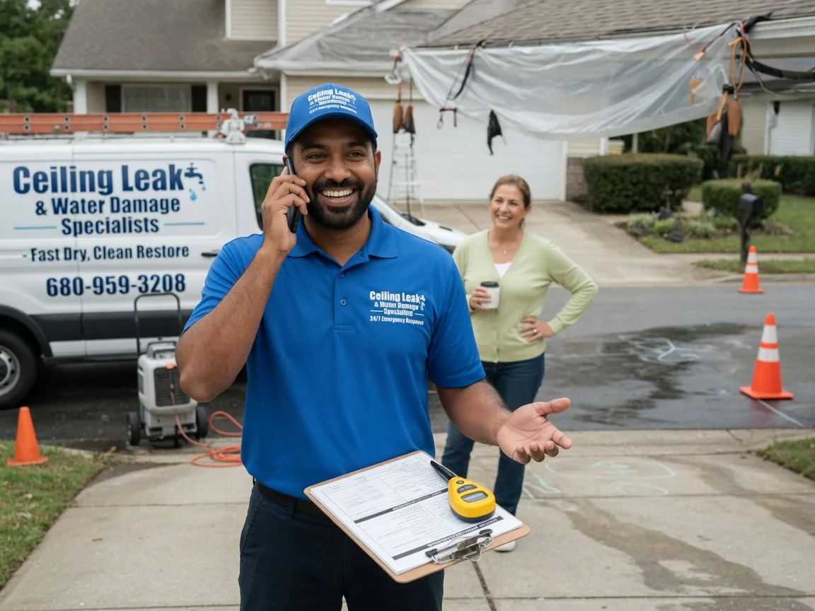 Ceiling Leak Cleanup Odenville, AL FAQs